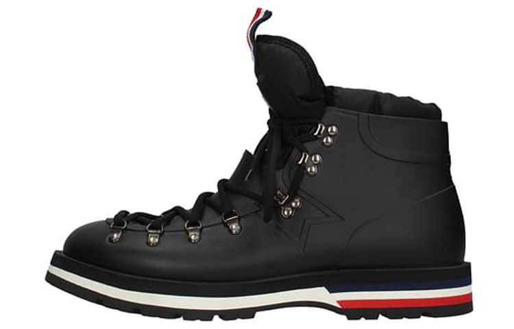 Moncler Fashion Outdoor Hiking Shoe 'Black Leather' 1034500019Z2999