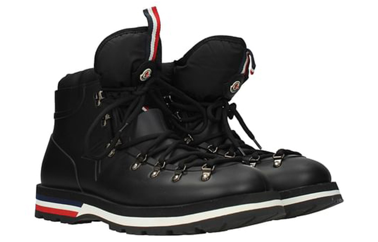 Lookbook Sepatu Hiking Fashion Moncler 'Kulit Hitam' 1034500019Z2999