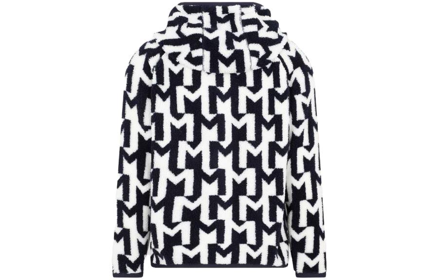 Moncler FELPA FW23 Geometric Print Down Jacket  Deep Blue 8G0006389A9ZF70 圖 3