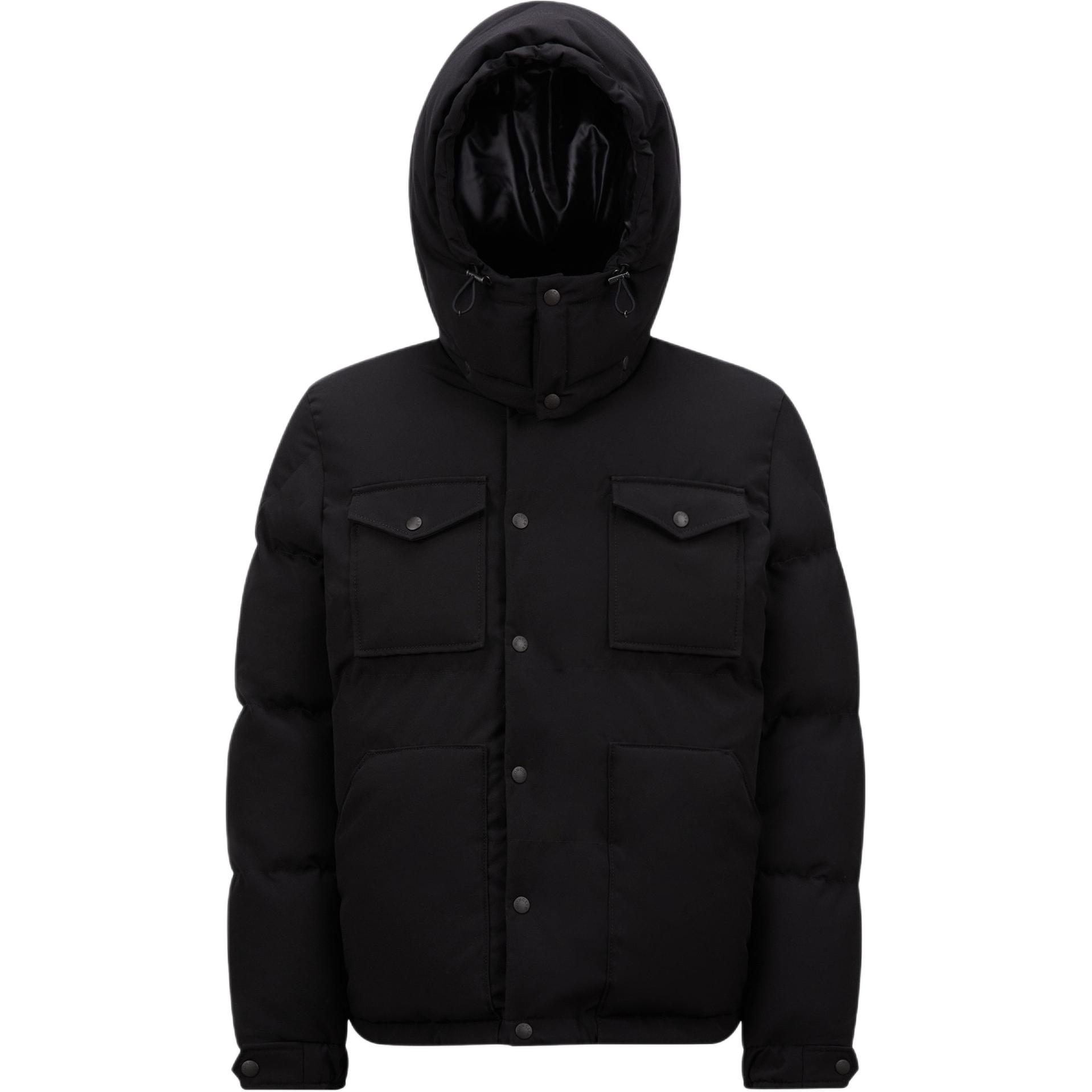 Moncler Fornas Unisex Black Detachable Hood Short Puffer Jacket. J20911A0015257843999 圖 2