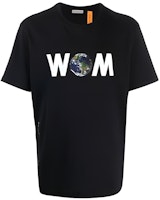 Moncler Front and Back Round Neck Graphic Print T-Shirt. 8C000088392B999 Moncler Front and Back Round Neck Graphic Print T-Shirt. 8C000088392B999