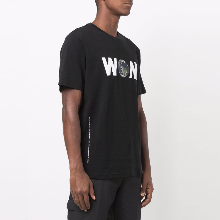 Purchase Moncler Kaos Grafis Leher Bulat Depan dan Belakang. 8C000088392B999