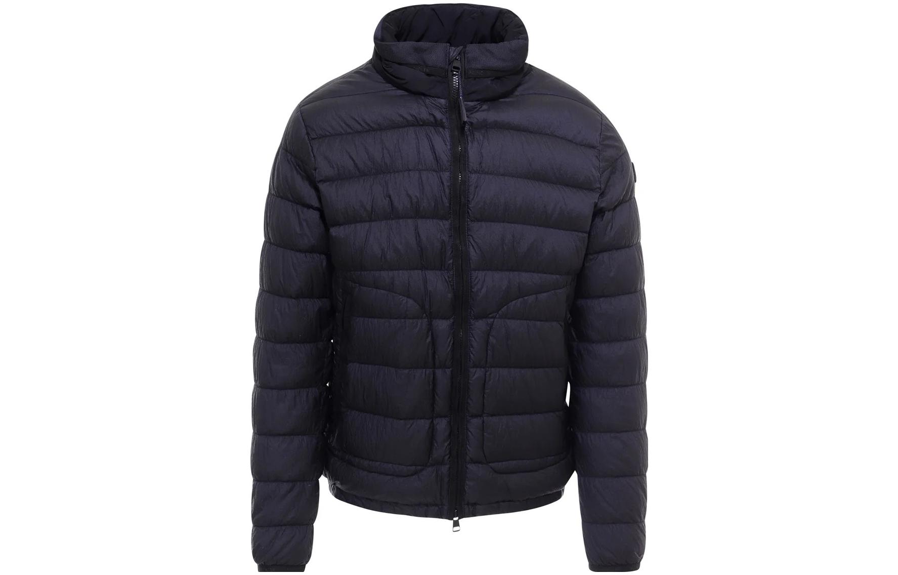 Moncler Full-Zip Long Sleeve Down Jacket Blue 1A53260C0484776