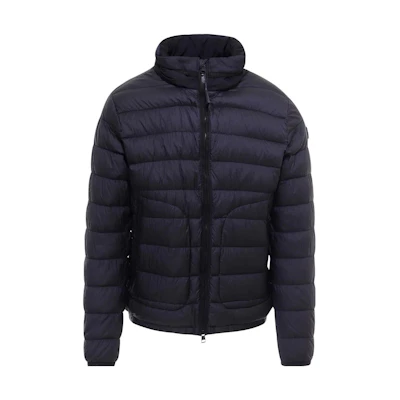Moncler Full-Zip Long Sleeve Down Jacket Blue 1A53260C0484776
