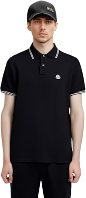 Moncler FW20 Kaos Polo Hitam Kasual Katun. 0918A7060084556999 Details for Moncler FW20 Kaos Polo Hitam Kasual Katun. 0918A7060084556999