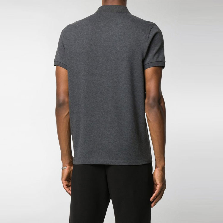 Purchase Moncler FW20 棉質純色Polo衫 深灰色 F20918A7110084556988