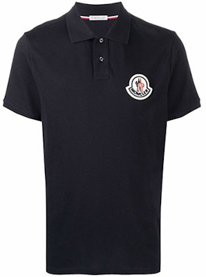 Moncler FW21 Black Classic Solid Polo Shirt. G20918A0001584556999 Buy Moncler FW21 Black Classic Solid Polo Shirt. G20918A0001584556999