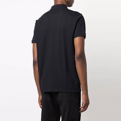 Moncler FW21 Black Classic Solid Polo Shirt. G20918A0001584556999 Shop Moncler FW21 Black Classic Solid Polo Shirt. G20918A0001584556999