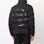 Purchase Moncler FW21 Black Detachable Hood Puffer Jacket with Logo Print Back. G20911A0003053132999
