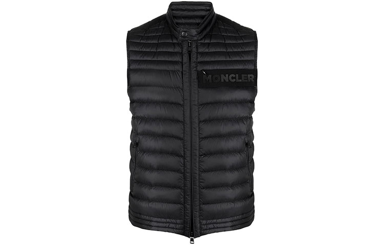 Moncler FW21 Black Down Puffer Vest for Men. G10911A1190053048999 圖 2