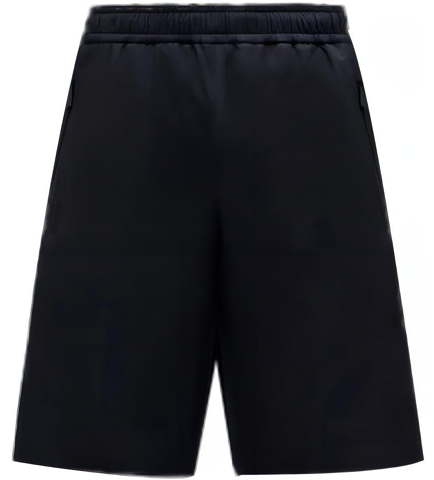 moncler-fw-21-black-elastic-waist-drawstring-shorts-g20972-b7004054-al-5999