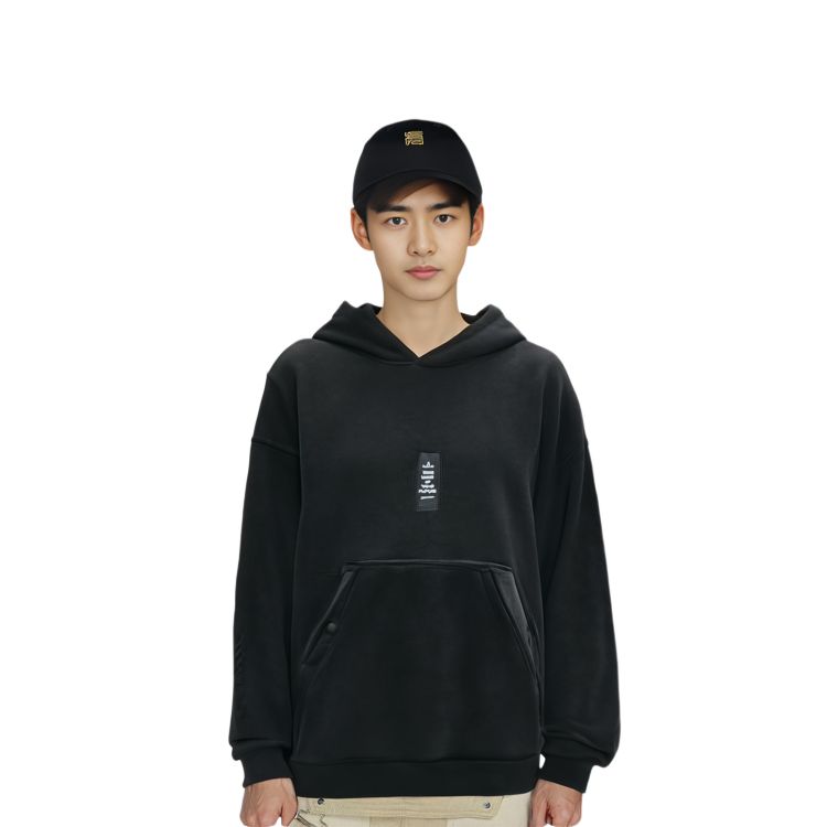 Details for モンクレール FW21 ブラック フリース クルーネック スウェットシャツ. G20918G00039899HM999