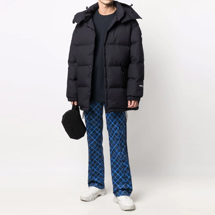 Moncler FW21 Black Hooded Puffer Jacket Loose Fit 1A00001M1191778 圖 3