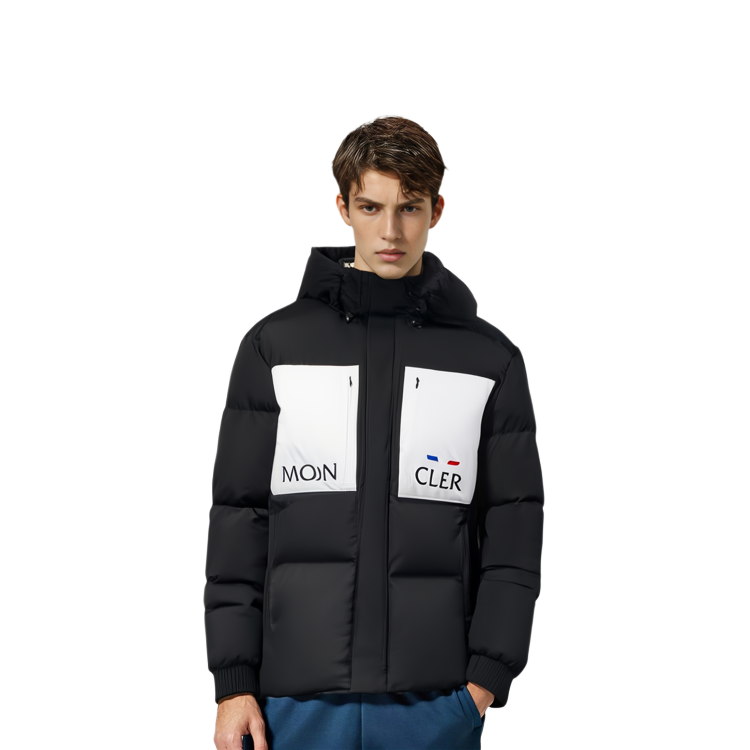 Moncler FW21 Black Logo Down Jacket. G20911A00149595K5999 圖 7