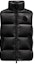 Order Moncler FW21 Black Loose Fit Logo Zip Vest G20921A0003453A0E999