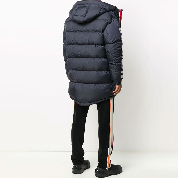 Moncler FW21 Blue Hooded Loose-Fit Down Jacket. F20911C5220068352742 圖 4