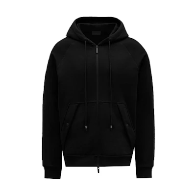 Moncler FW21 Casual Black Hooded Jacket 0918G00010899FL999