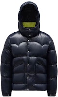 Moncler FW21 Coutard Glossy Logo Short Hooded Down Jacket Navy Unisex G20911A0004168950742 Moncler FW21 Coutard Glossy Logo Short Hooded Down Jacket Navy Unisex G20911A0004168950742