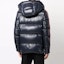 Shop Moncler FW21 Dincer Serie Unisex Azul Chaqueta Esquí con Detalle Acolchado a Rayas. G20911A0009068950742