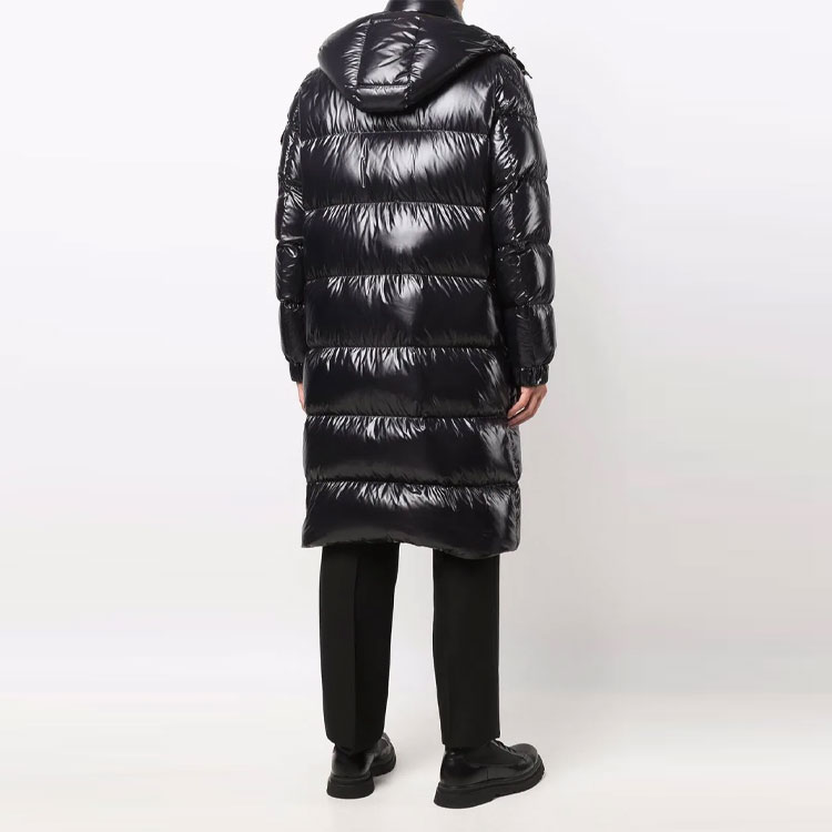 Moncler FW21 Glossy Long Down Jacket - Black Coat. G20911C00027C0081999 圖 5