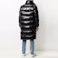 Shop Moncler FW21 Hanoverian Glossy Black Long Down Jacket Unisex Winter Coat. F20911D50700C0081