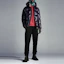 Lookbook Moncler FW21 Jaket Down Berlapis Glossy Hoodie Biru Navy G20911A0004168950769