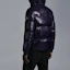 Purchase Moncler FW21 Jaket Down Berlapis Glossy Hoodie Biru Navy G20911A0004168950769