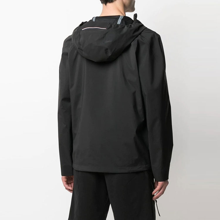 Moncler FW21 Lightweight Logo Hoodie Jacket Black G10911B7350053A75999 圖 4