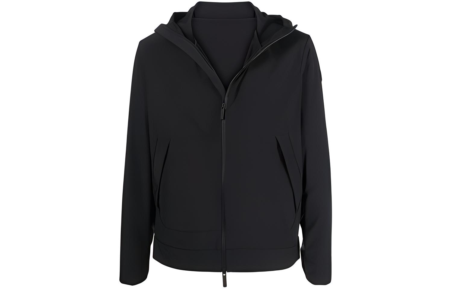 Moncler FW21 Logo Solid Color Zip-Up Hooded Jacket G10911A7420053791999