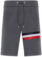 Moncler FW21 Logo Striped Drawstring Knit Casual Shorts Men 0918H0001680985940 Moncler FW21 Logo Striped Drawstring Knit Casual Shorts Men 0918H0001680985940