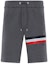 Order Moncler FW21 Logo Striped Drawstring Knit Casual Shorts Men 0918H0001680985940