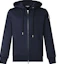 Order Moncler 2021秋冬午夜蓝抽绳拉链羊毛连帽衫。 8G00033899FL778