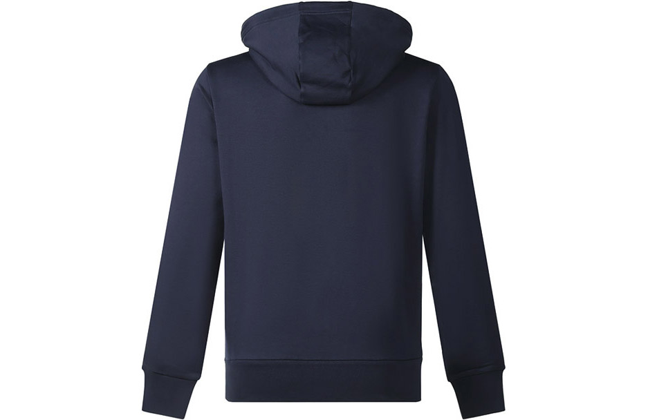 Moncler FW21 Midnight Blue Fleece Hoodie with Drawstring and Zipper. 8G00033899FL778 圖 3