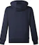 Lookbook Moncler 2021秋冬午夜蓝抽绳拉链羊毛连帽衫。 8G00033899FL778