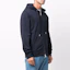 Purchase Moncler 2021秋冬午夜蓝抽绳拉链羊毛连帽衫。 8G00033899FL778
