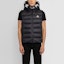 Shop Moncler 2021秋冬 Montreuil标志尼龙连帽羽绒马甲 黑色 1A0001853048999