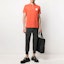 Lookbook Moncler FW21 Polo Camiseta Manga Corta con Logo Naranja. G10918A7240084673