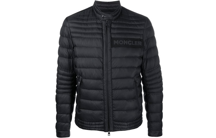 Moncler FW21 Peyre Ski Season Unisex Black Down Jacket with Stand Collar. G10911A1240053048999