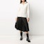 Lookbook Moncler FW21 Pleated Midi Skirt Black. F20931A51E0054AP3