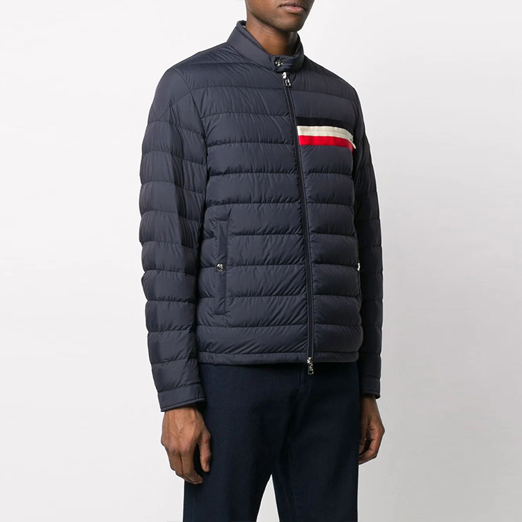 Moncler FW21 Printed Down Jacket Blue for Men. F10911A527005396F742 圖 4