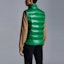 Shop Moncler FW21 Quilted Nylon Down Vest Men’s Forest Green Glossy Logo Design G20911A0009668950845