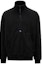 Order Moncler FW21 Kitar Semula Half-Zip Pullover Sweatshirt Hitam G20918G00038899HM999