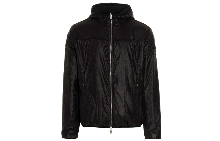 Moncler FW21 Reversible Hooded Zipper Jacket Black Outerwear 8N0000253A09999