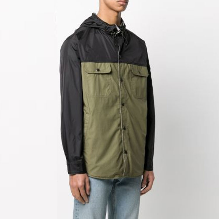 Purchase 蒙克莱 FW21 可翻转双色连帽夹克 军绿色 F10911B71470539TM