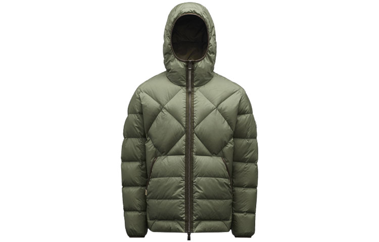Moncler FW21 Reynaud Quilted Down Short Jacket Olive Green G20911A00118595A9810 圖 2