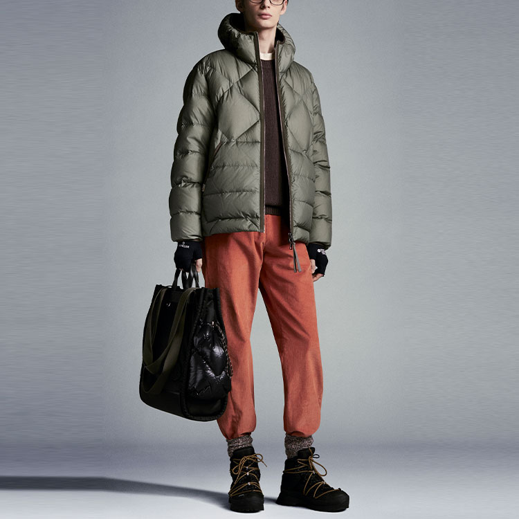 Moncler FW21 Reynaud Quilted Down Short Jacket Olive Green G20911A00118595A9810 圖 3