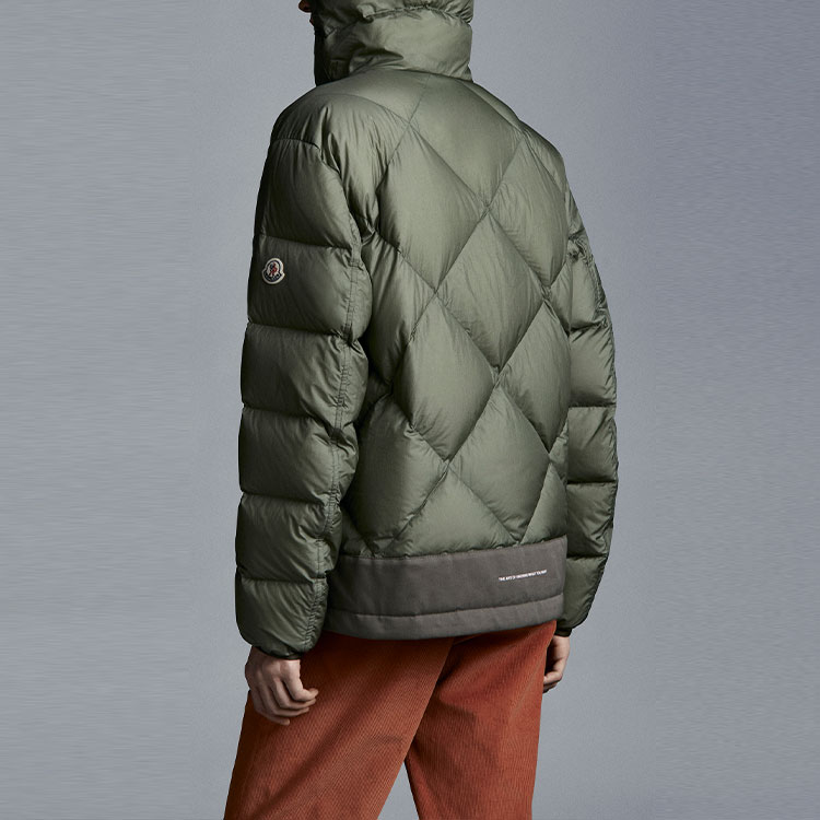 Moncler FW21 Reynaud Quilted Down Short Jacket Olive Green G20911A00118595A9810 圖 5