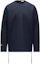 Buy Moncler FW21 Sudadera Azul Marino con Cremallera Lateral y Cuello Redondo. G209K8G00006899GA778
