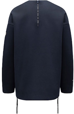 Moncler FW21 Sudadera Azul Marino con Cremallera Lateral y Cuello Redondo. G209K8G00006899GA778 Lookbook Moncler FW21 Sudadera Azul Marino con Cremallera Lateral y Cuello Redondo. G209K8G00006899GA778