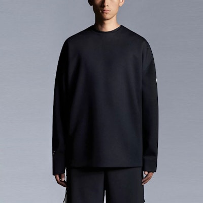 Moncler FW21 Sudadera Azul Marino con Cremallera Lateral y Cuello Redondo. G209K8G00006899GA778 Shop Moncler FW21 Sudadera Azul Marino con Cremallera Lateral y Cuello Redondo. G209K8G00006899GA778